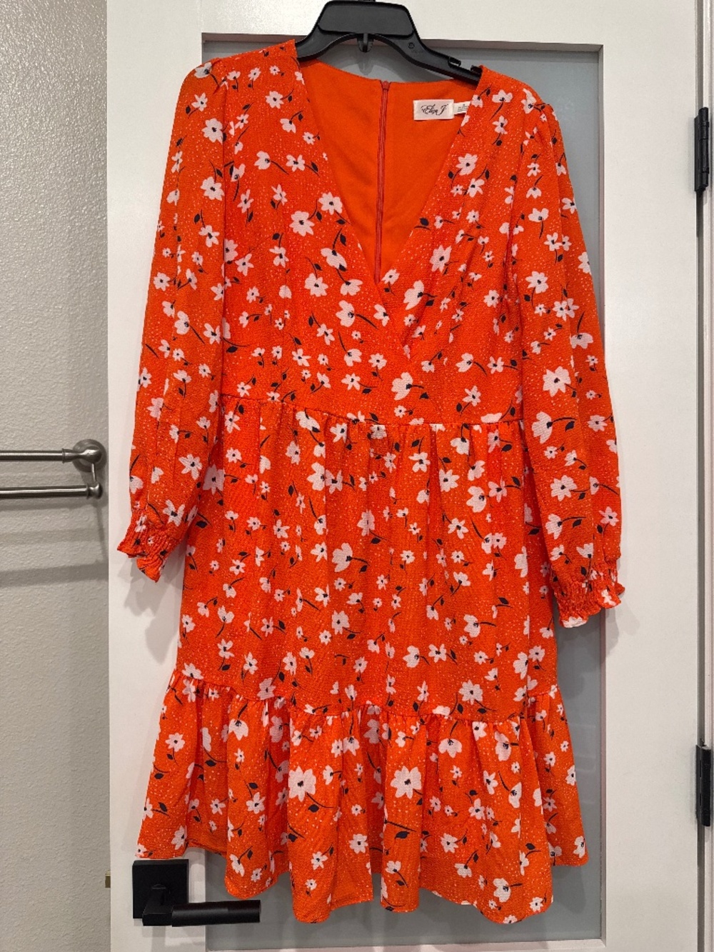 Fall Orange Dress